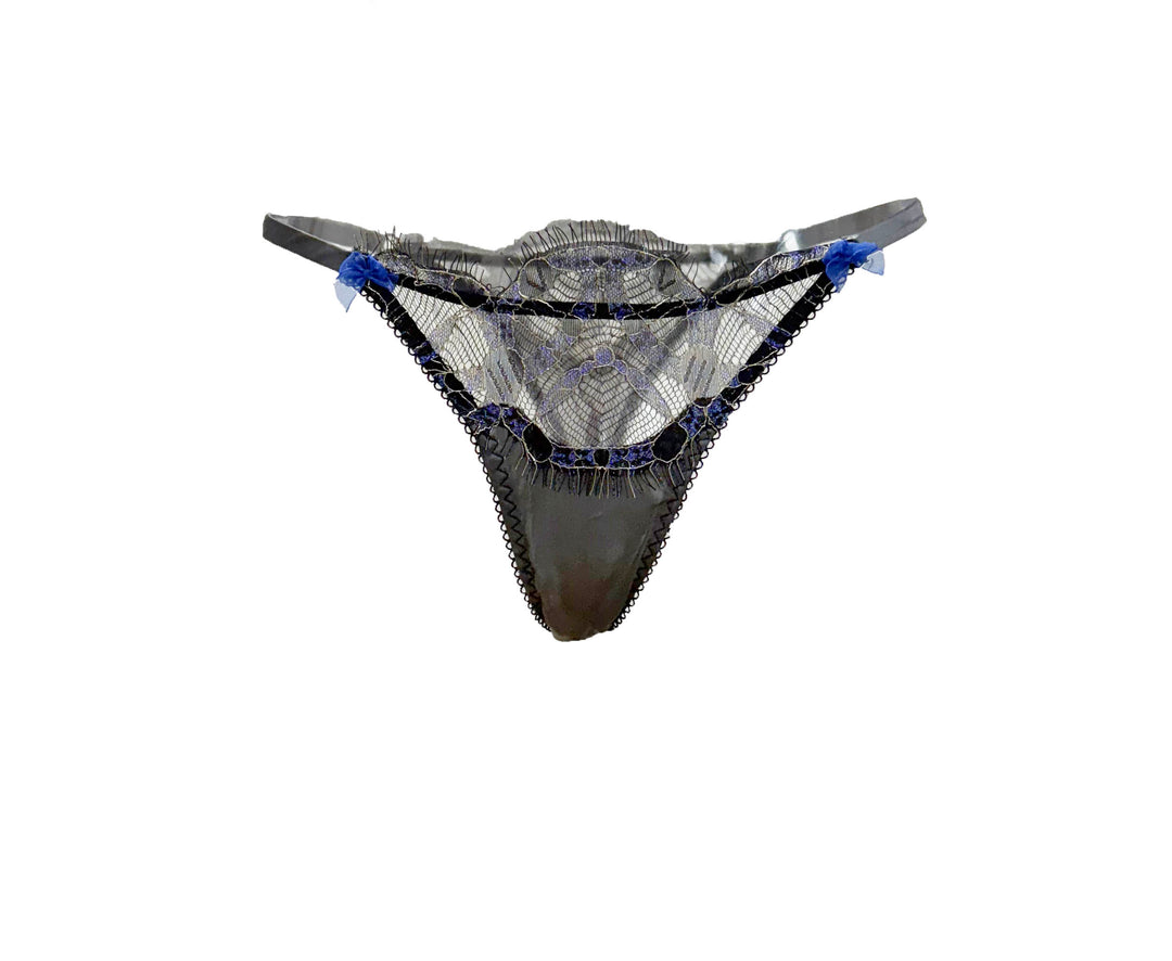 Salkantay Lace and Satin Thong