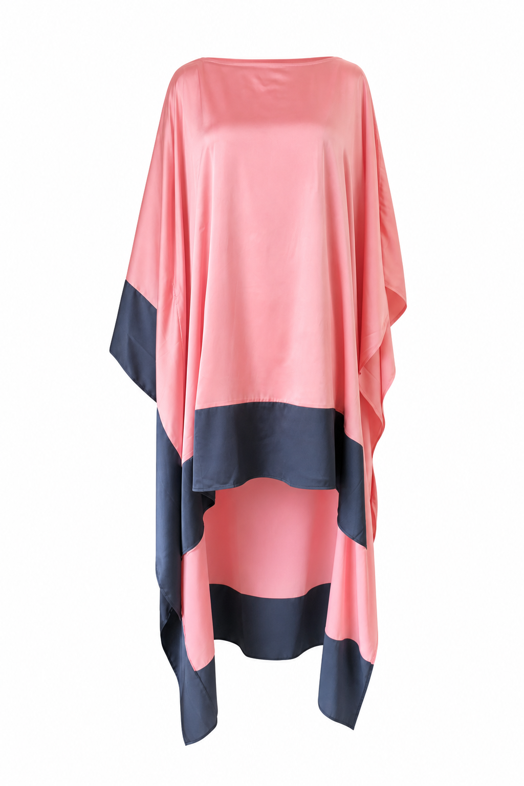 Edge Satin Hi-Low Caftan