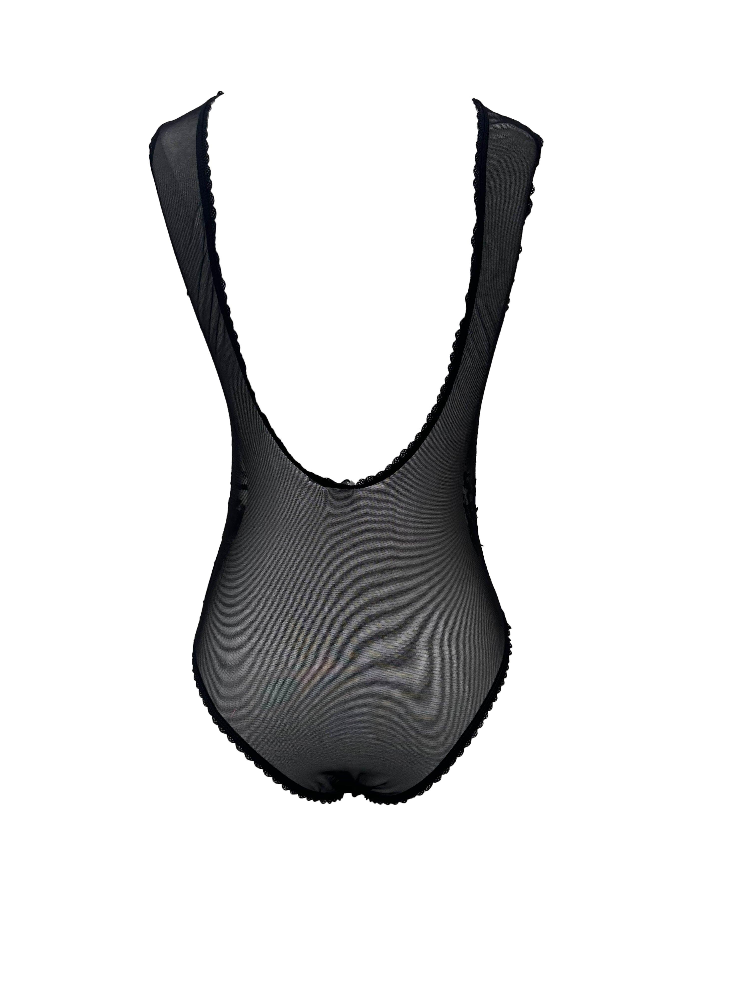 Aphrodite 3D Embroidered Bodysuit - Carol Coelho Intimates