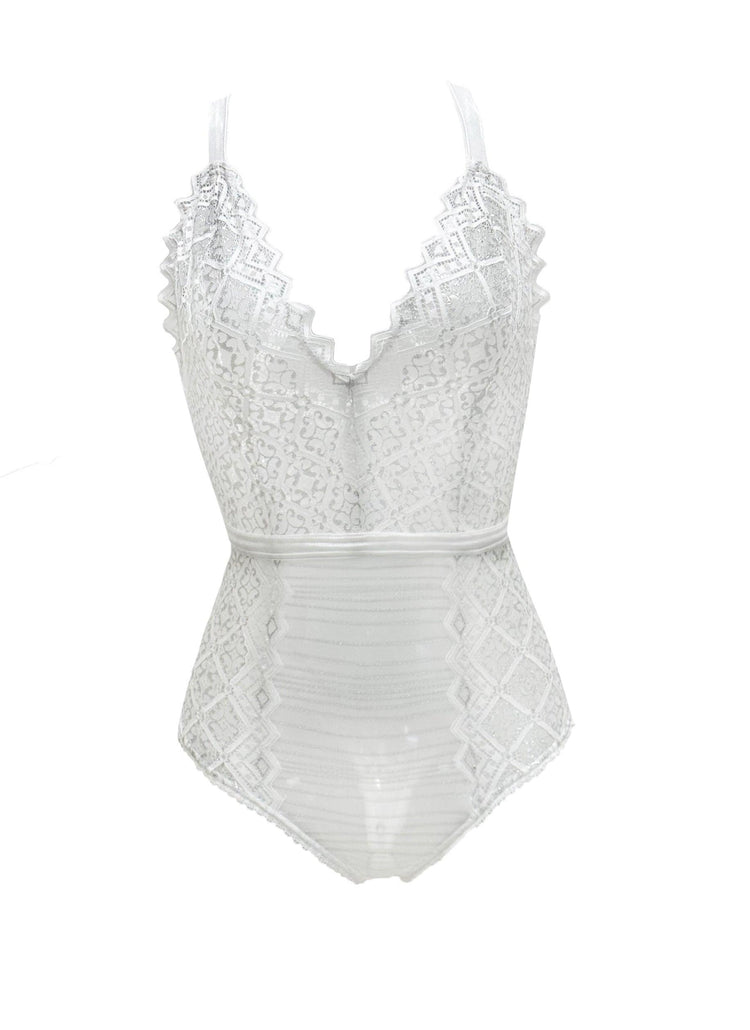 Aphrodite Metallic Bodysuit - Carol Coelho Intimates