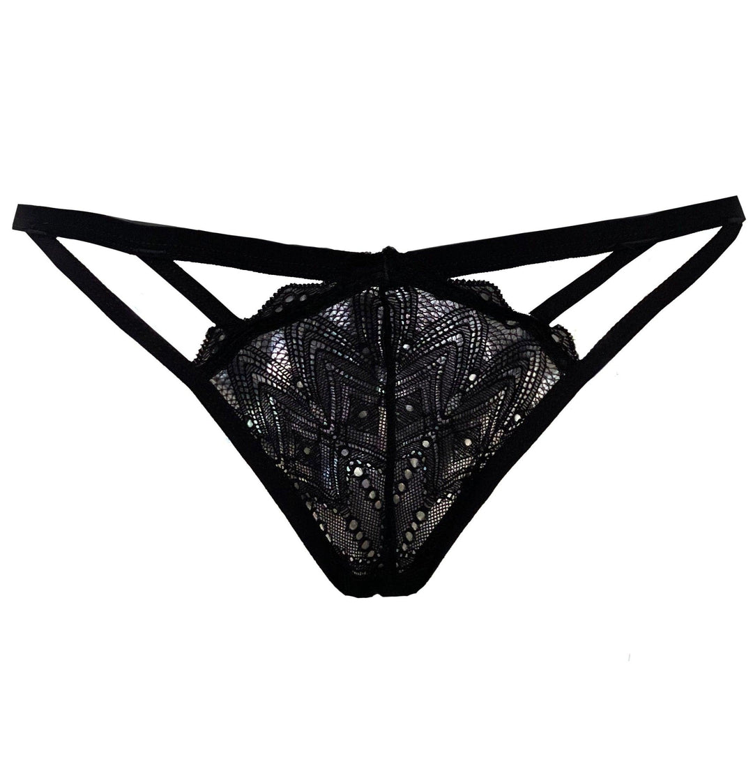 Berlin Strappy Lace Tanga - Carol Coelho Intimates
