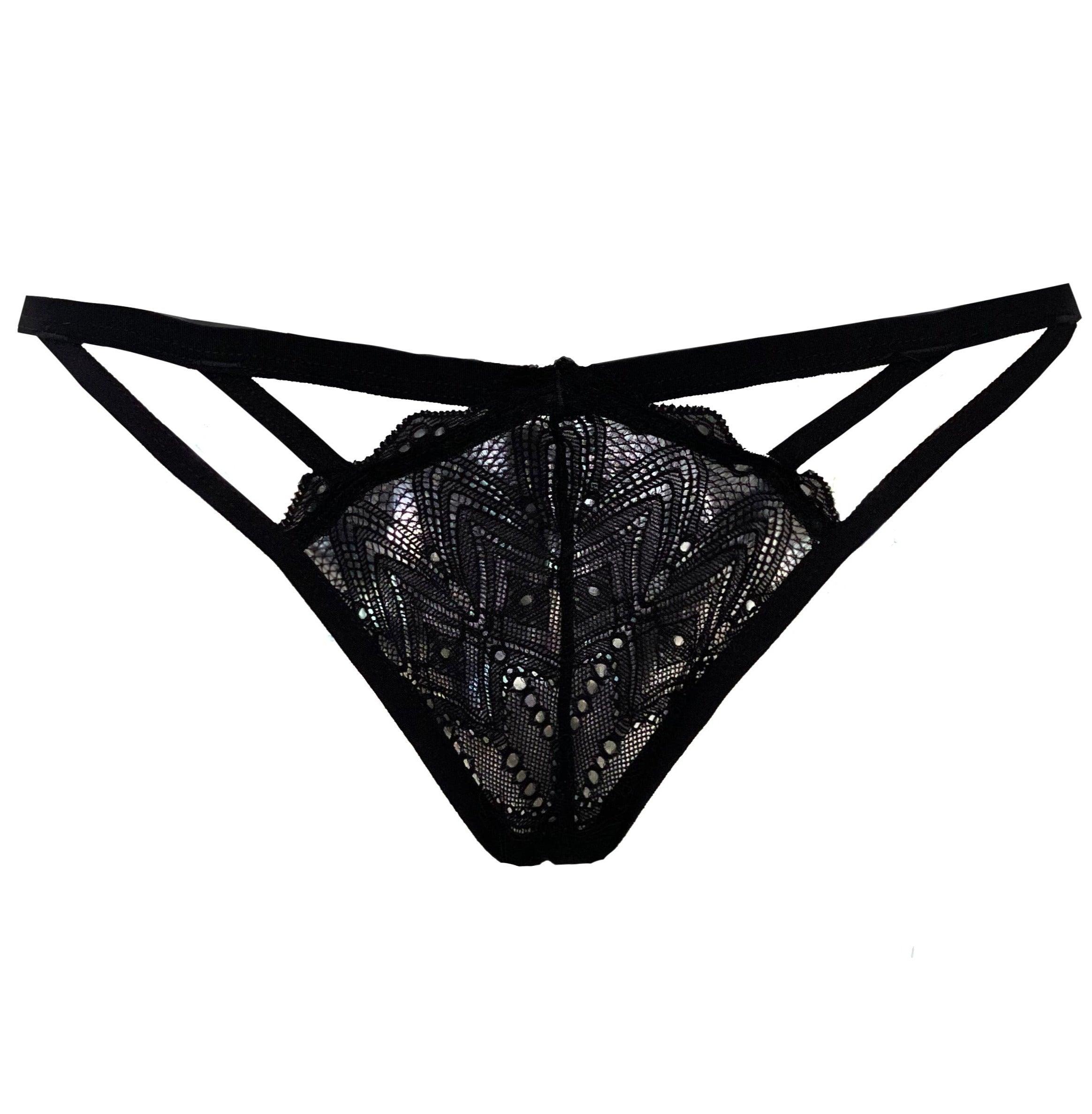 Berlin Strappy Lace Tanga - Carol Coelho Intimates