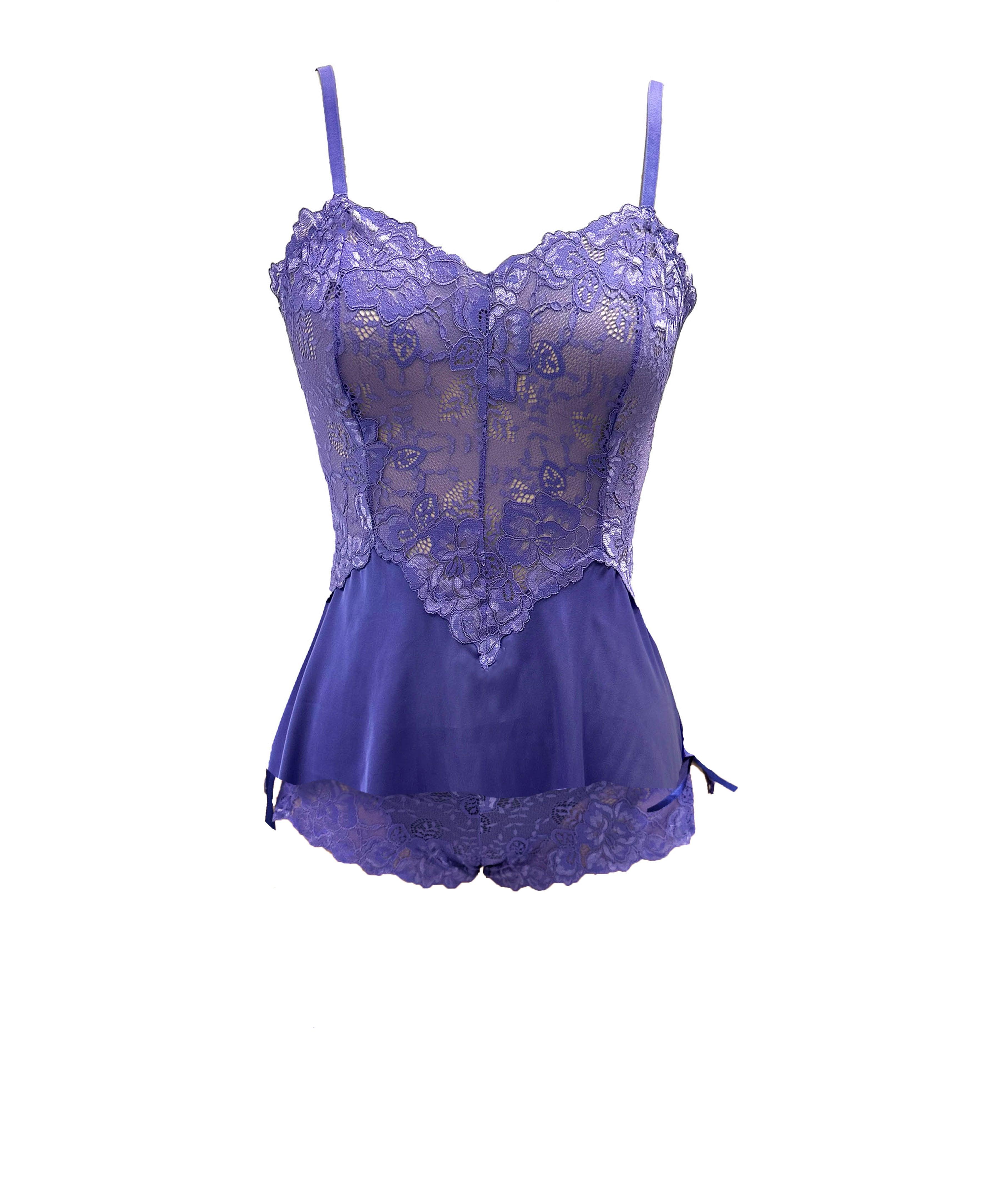 Hydrangea A-line Babydoll Set - Carol Coelho Intimates