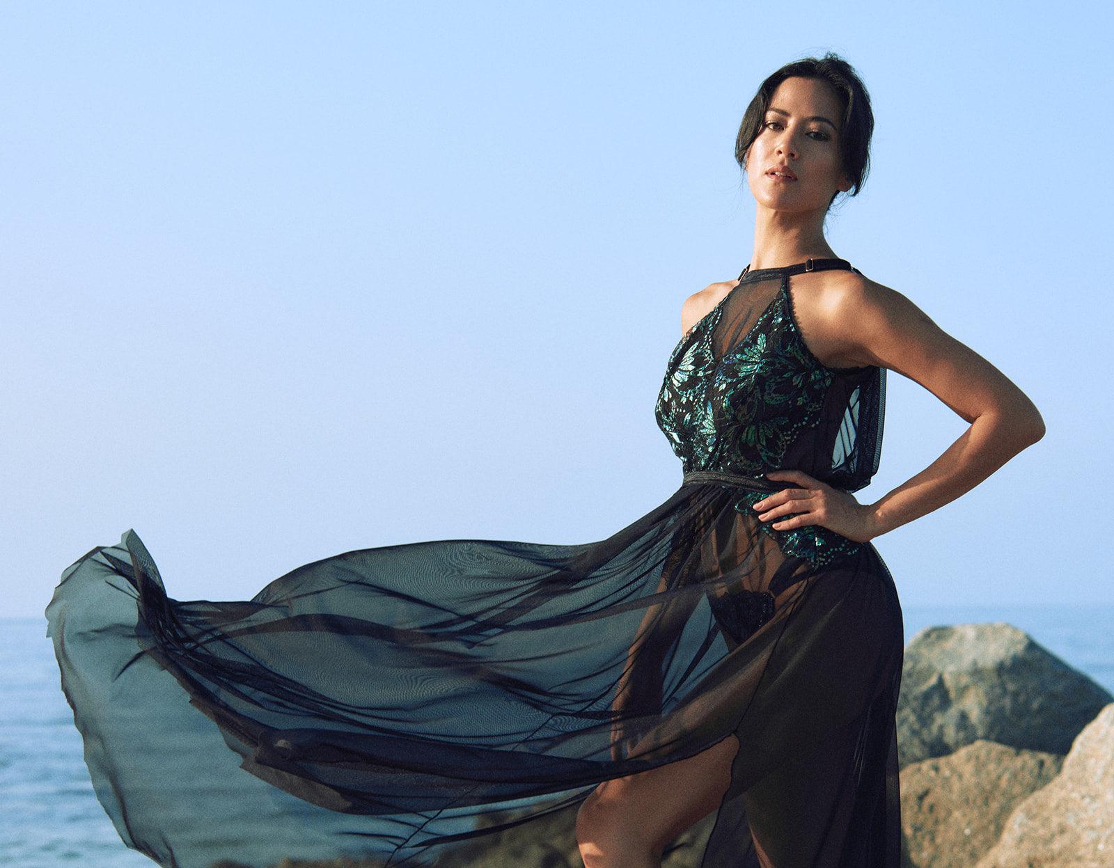 Psyche Long Gown - Carol Coelho Intimates