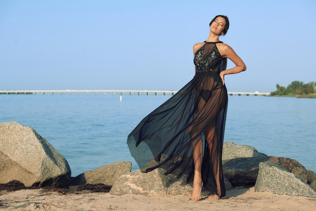 Psyche Long Gown - Carol Coelho Intimates