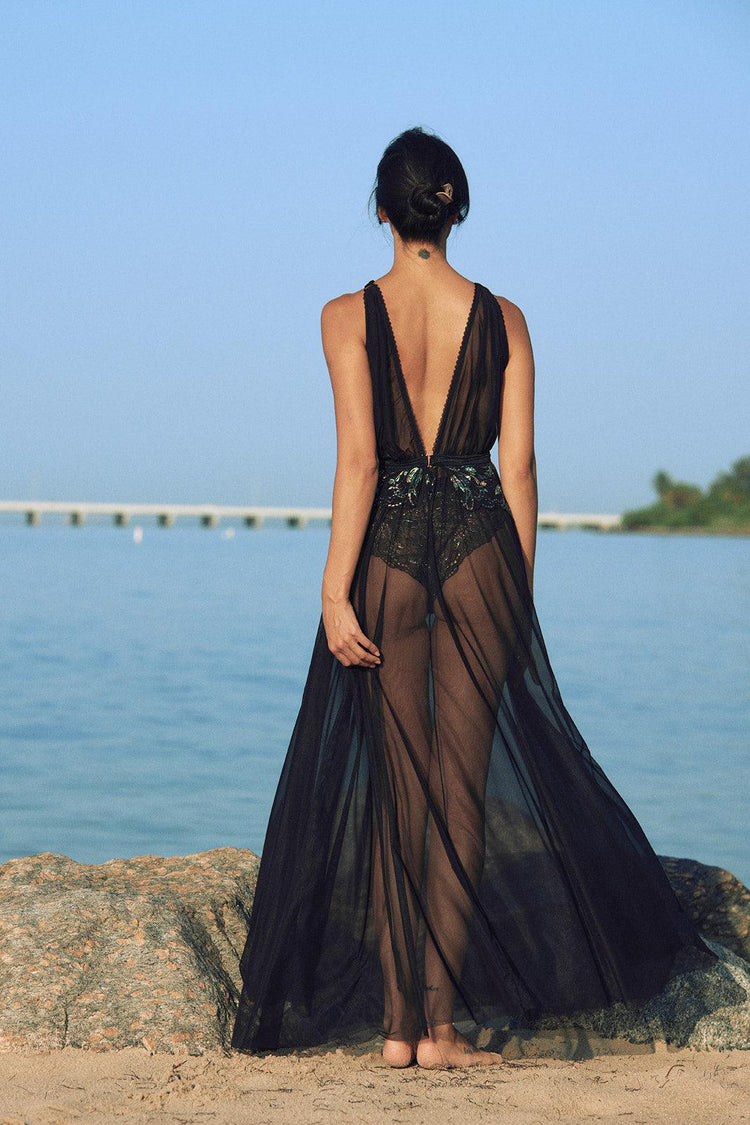 Psyche Long Gown - Carol Coelho Intimates