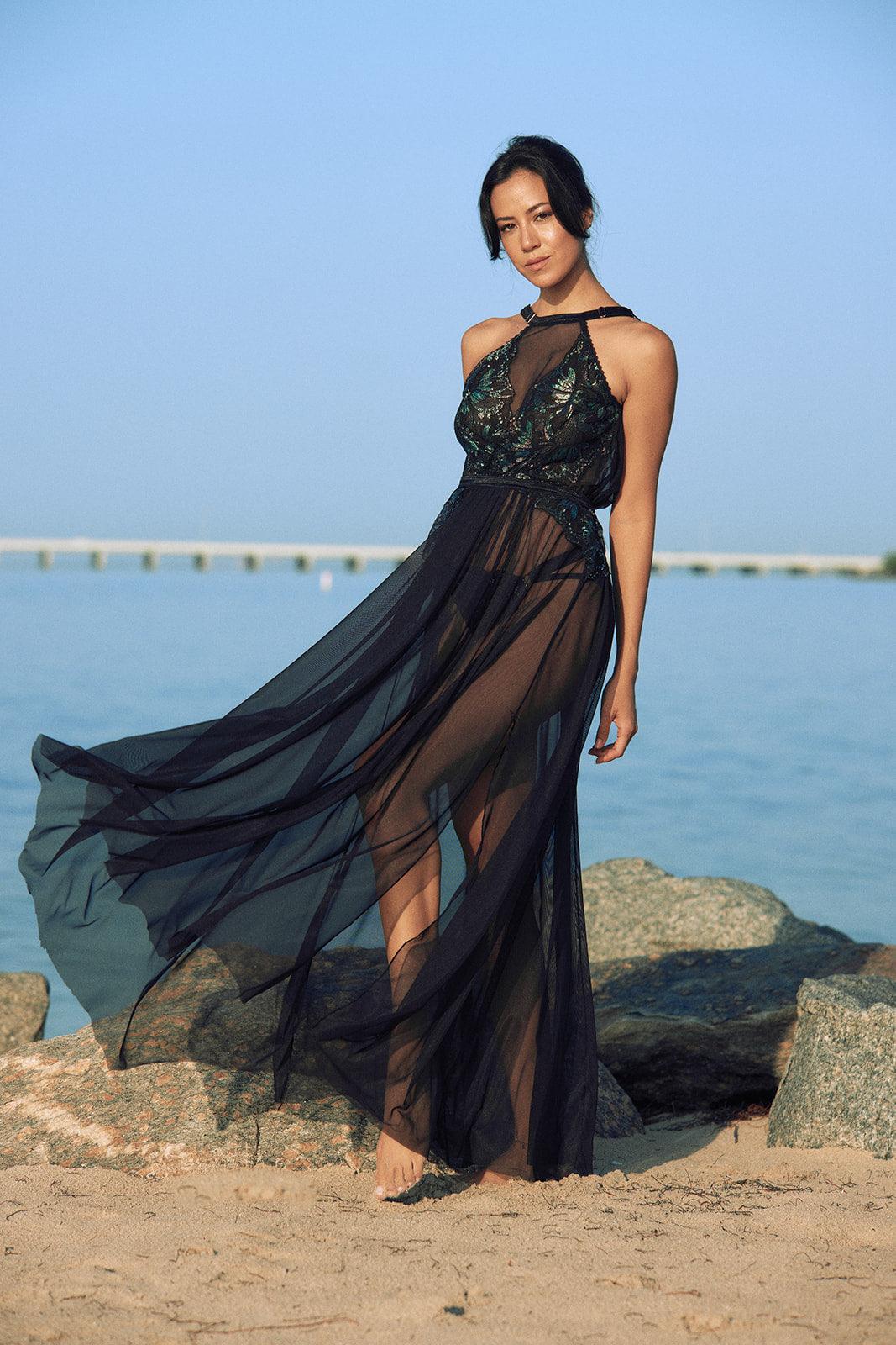 Psyche Long Gown - Carol Coelho Intimates