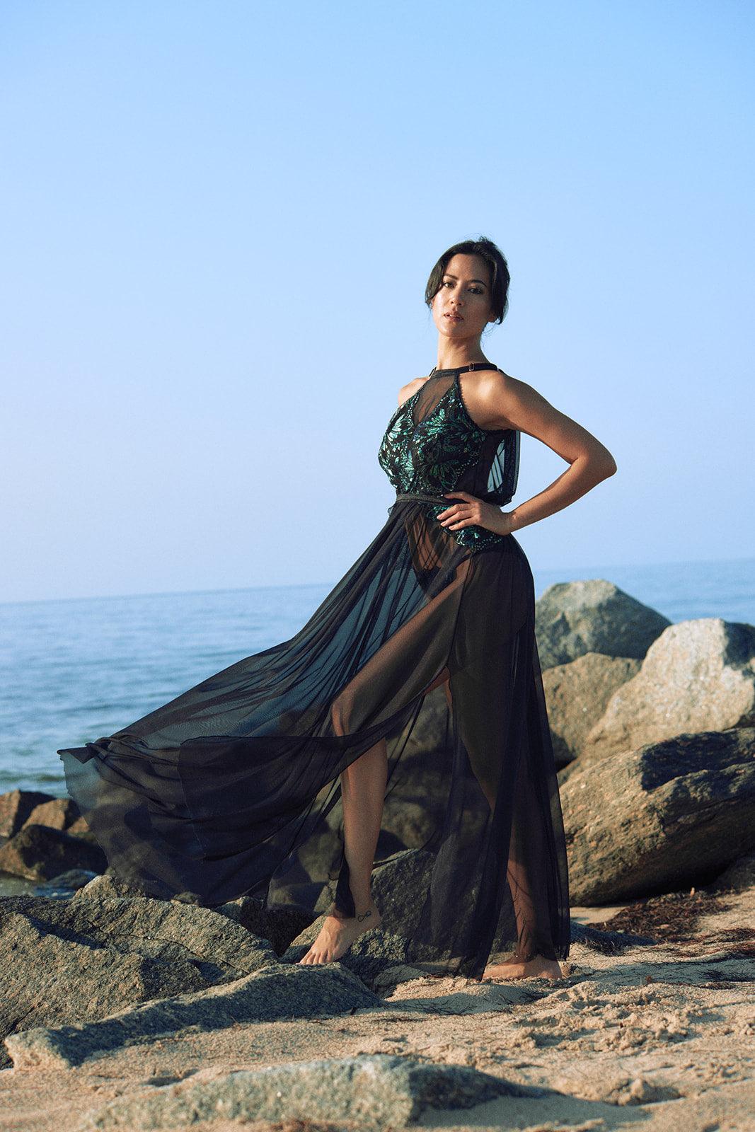 Psyche Long Gown - Carol Coelho Intimates