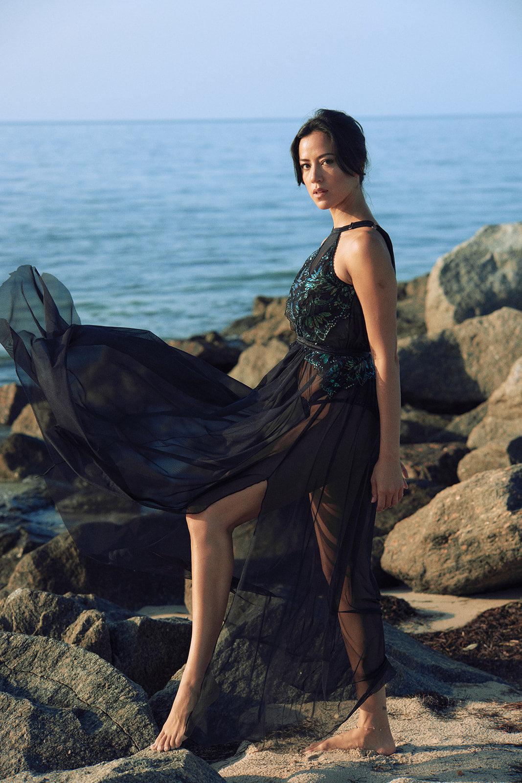 Psyche Long Gown - Carol Coelho Intimates
